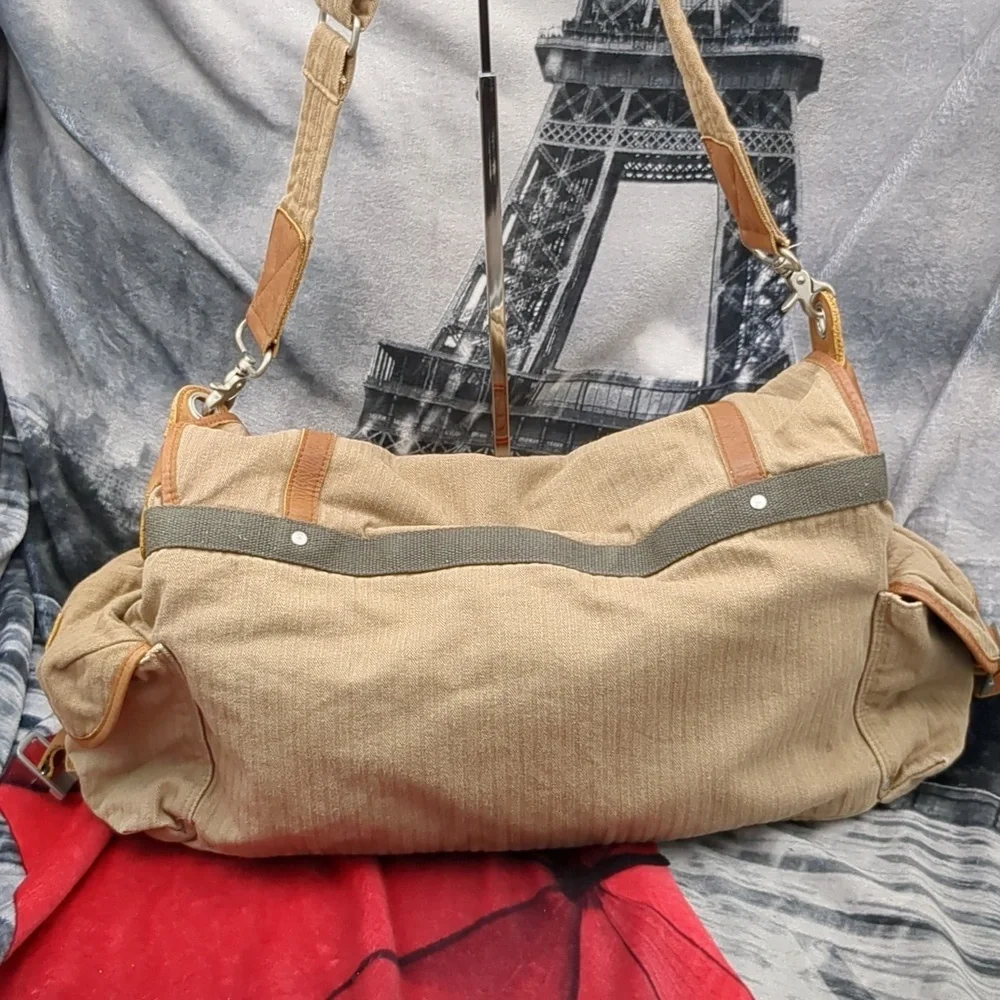 Aigle herringbone messenger bag